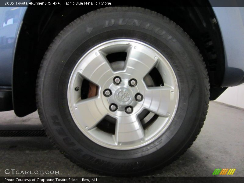 Pacific Blue Metallic / Stone 2005 Toyota 4Runner SR5 4x4