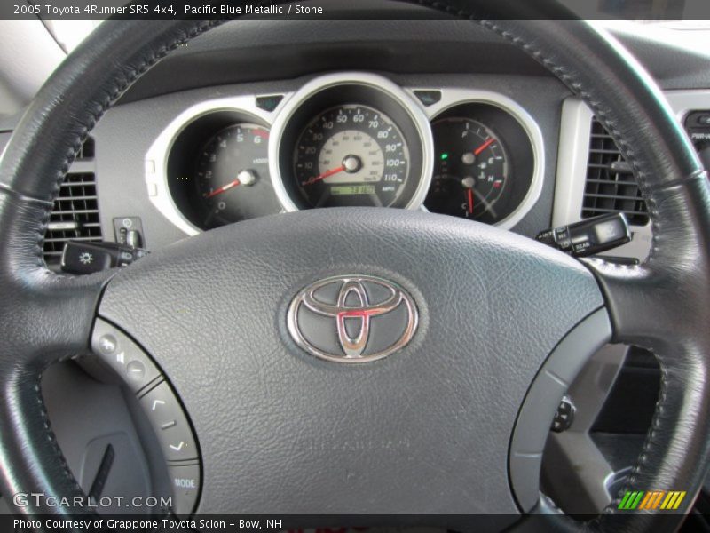 Pacific Blue Metallic / Stone 2005 Toyota 4Runner SR5 4x4
