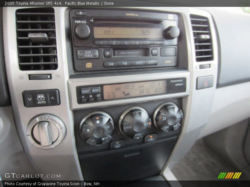 Pacific Blue Metallic / Stone 2005 Toyota 4Runner SR5 4x4