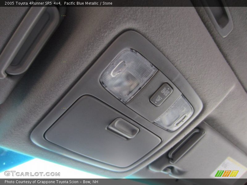 Pacific Blue Metallic / Stone 2005 Toyota 4Runner SR5 4x4