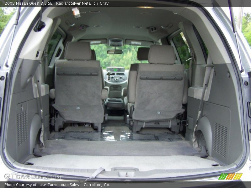 Radiant Silver Metallic / Gray 2008 Nissan Quest 3.5 SE