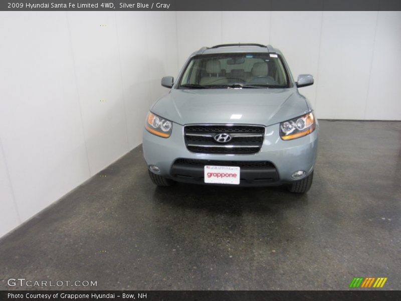 Silver Blue / Gray 2009 Hyundai Santa Fe Limited 4WD