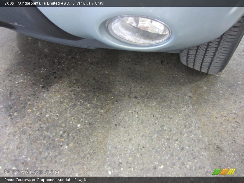 Silver Blue / Gray 2009 Hyundai Santa Fe Limited 4WD