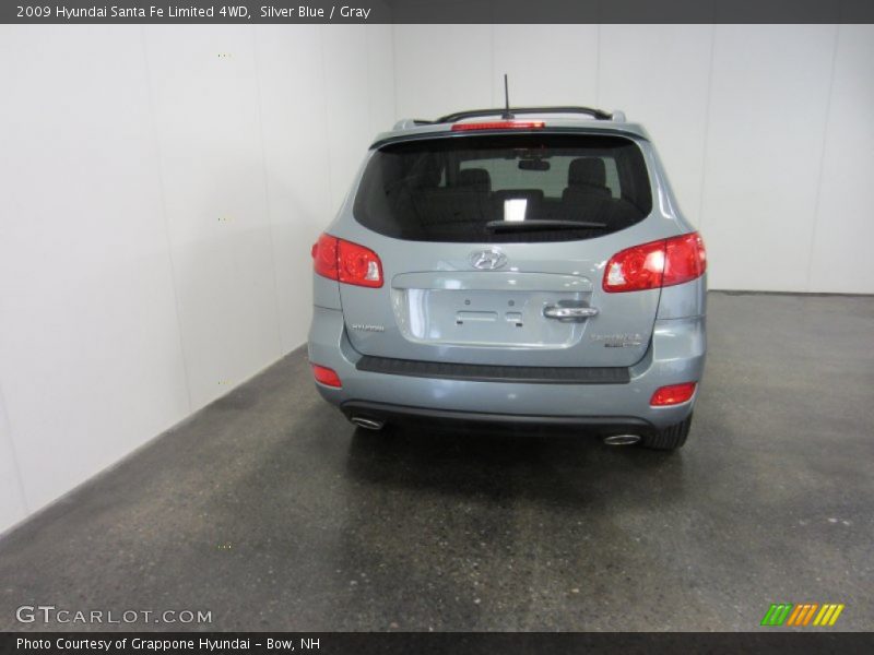Silver Blue / Gray 2009 Hyundai Santa Fe Limited 4WD