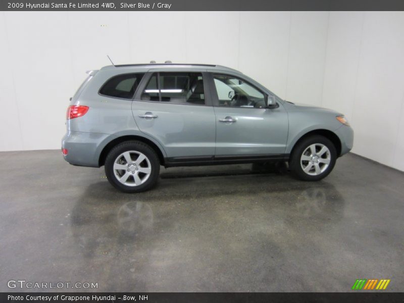 Silver Blue / Gray 2009 Hyundai Santa Fe Limited 4WD