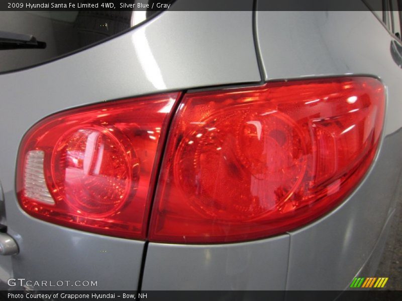 Silver Blue / Gray 2009 Hyundai Santa Fe Limited 4WD