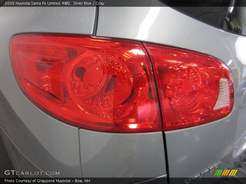 Silver Blue / Gray 2009 Hyundai Santa Fe Limited 4WD