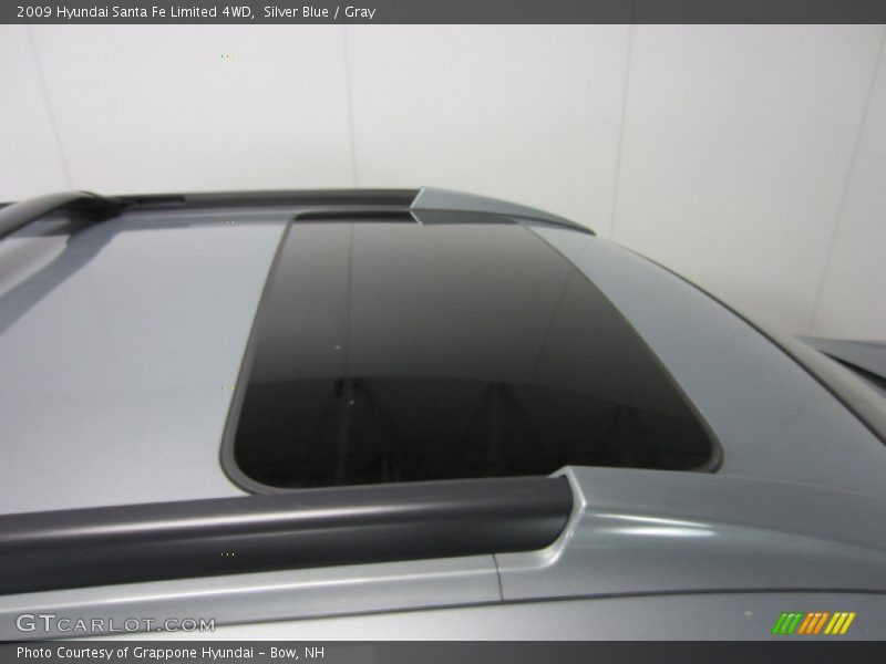 Silver Blue / Gray 2009 Hyundai Santa Fe Limited 4WD