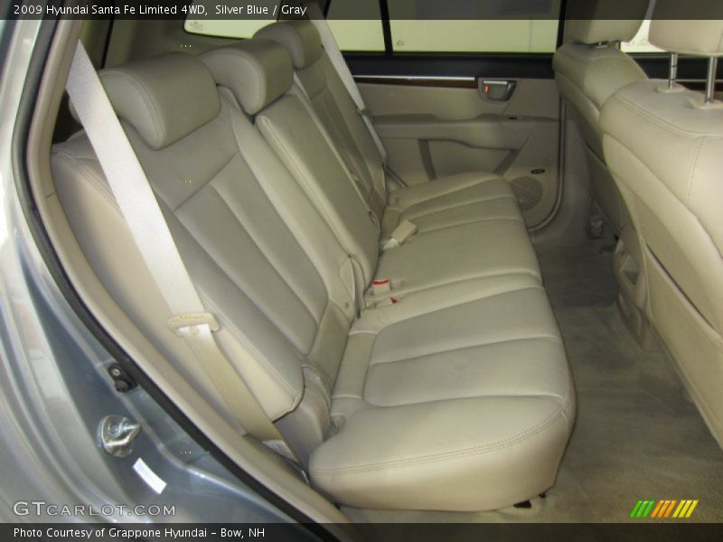 Silver Blue / Gray 2009 Hyundai Santa Fe Limited 4WD