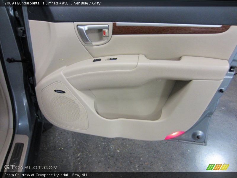 Silver Blue / Gray 2009 Hyundai Santa Fe Limited 4WD