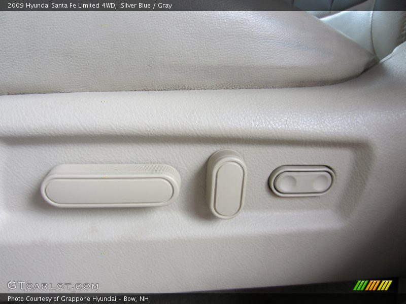 Silver Blue / Gray 2009 Hyundai Santa Fe Limited 4WD