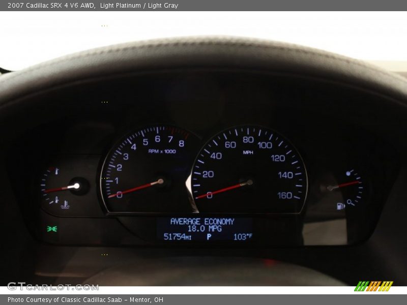 Light Platinum / Light Gray 2007 Cadillac SRX 4 V6 AWD