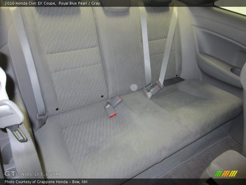 Royal Blue Pearl / Gray 2010 Honda Civic EX Coupe
