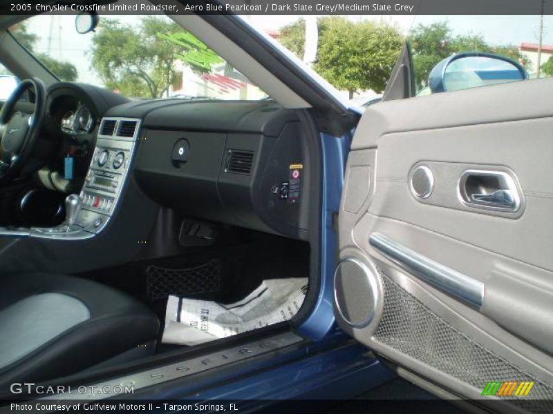 Aero Blue Pearlcoat / Dark Slate Grey/Medium Slate Grey 2005 Chrysler Crossfire Limited Roadster