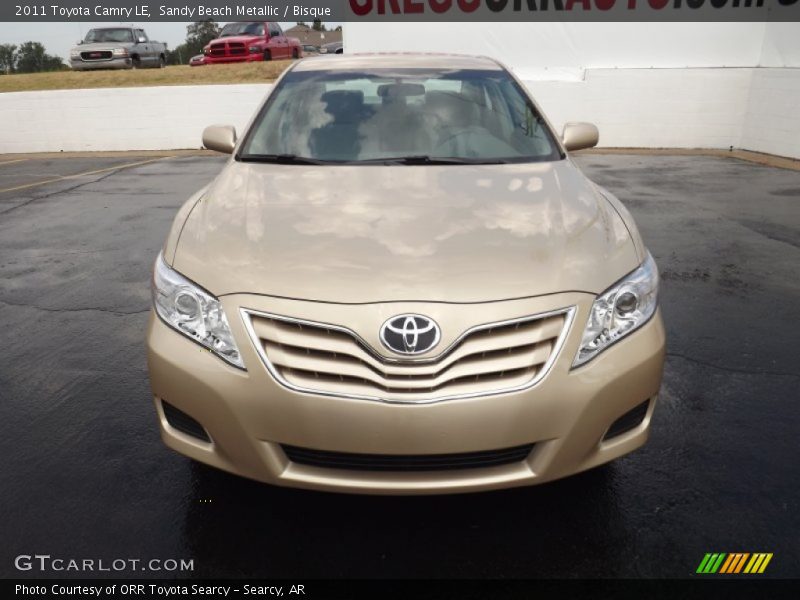 Sandy Beach Metallic / Bisque 2011 Toyota Camry LE