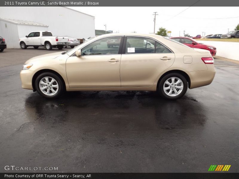 Sandy Beach Metallic / Bisque 2011 Toyota Camry LE