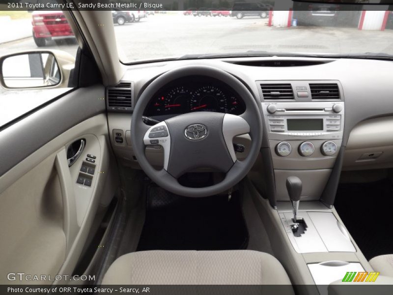 Sandy Beach Metallic / Bisque 2011 Toyota Camry LE