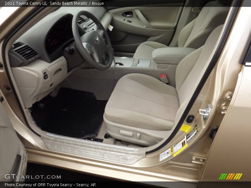 Sandy Beach Metallic / Bisque 2011 Toyota Camry LE