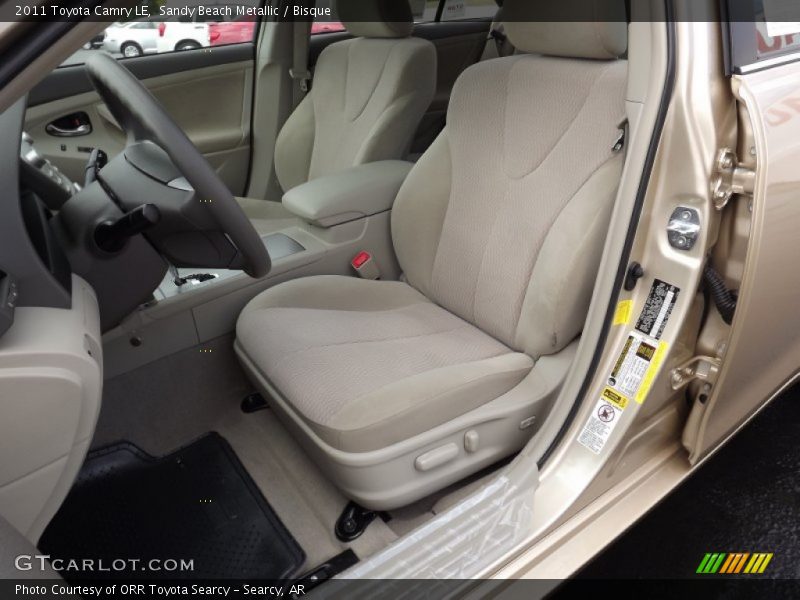 Sandy Beach Metallic / Bisque 2011 Toyota Camry LE