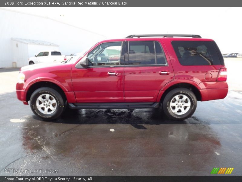  2009 Expedition XLT 4x4 Sangria Red Metallic