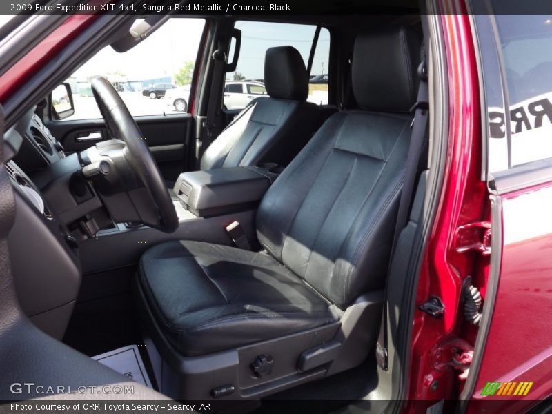 Sangria Red Metallic / Charcoal Black 2009 Ford Expedition XLT 4x4