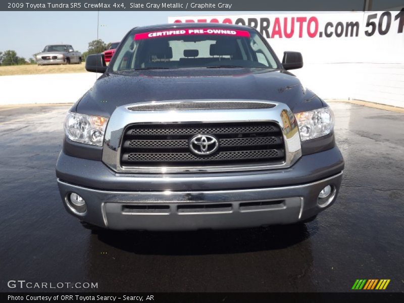 Slate Gray Metallic / Graphite Gray 2009 Toyota Tundra SR5 CrewMax 4x4