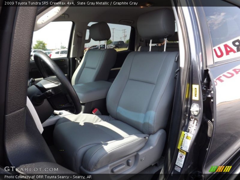 Slate Gray Metallic / Graphite Gray 2009 Toyota Tundra SR5 CrewMax 4x4