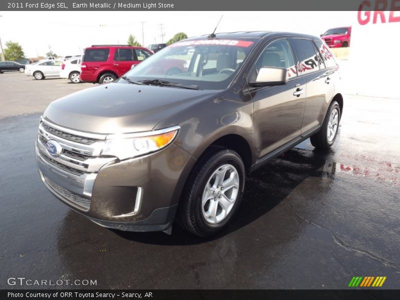 Earth Metallic / Medium Light Stone 2011 Ford Edge SEL