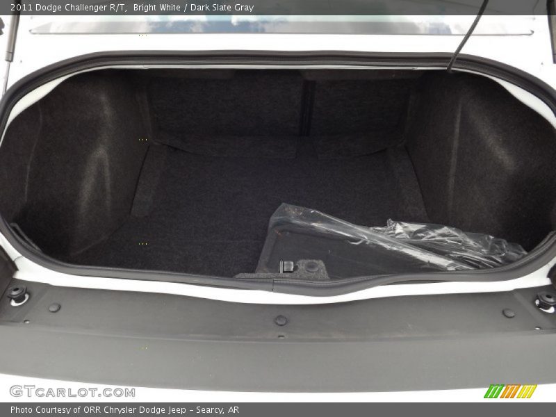 Bright White / Dark Slate Gray 2011 Dodge Challenger R/T