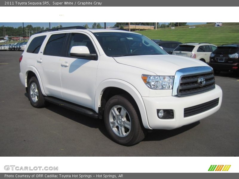 Front 3/4 View of 2011 Sequoia SR5