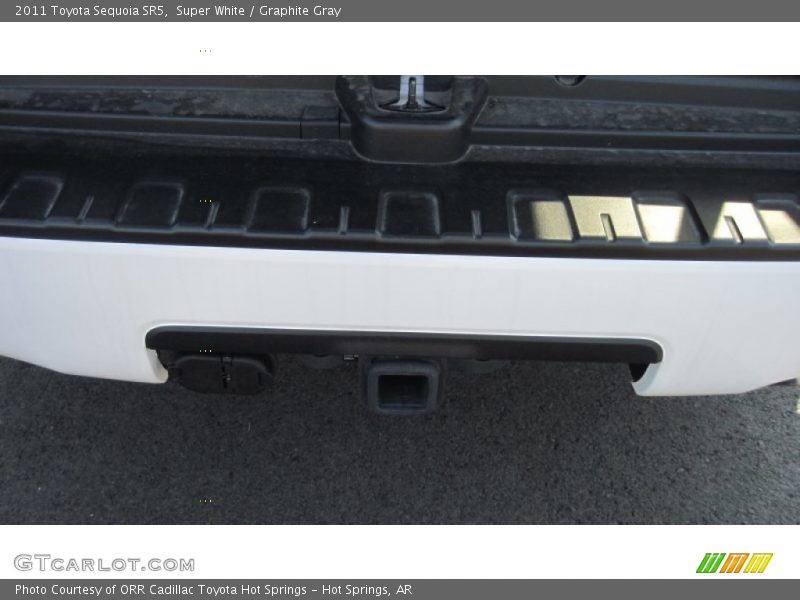 Super White / Graphite Gray 2011 Toyota Sequoia SR5