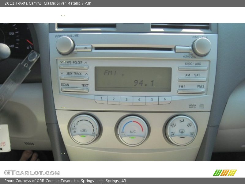 Classic Silver Metallic / Ash 2011 Toyota Camry