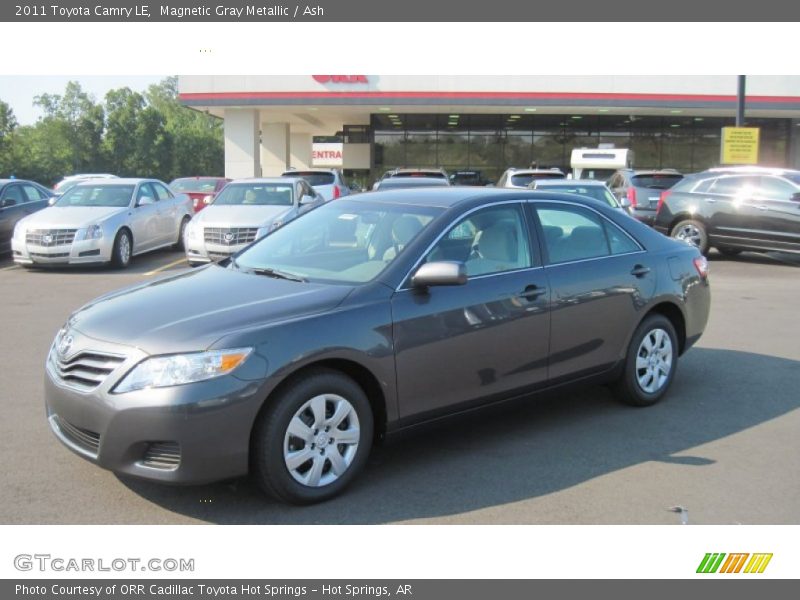 Magnetic Gray Metallic / Ash 2011 Toyota Camry LE