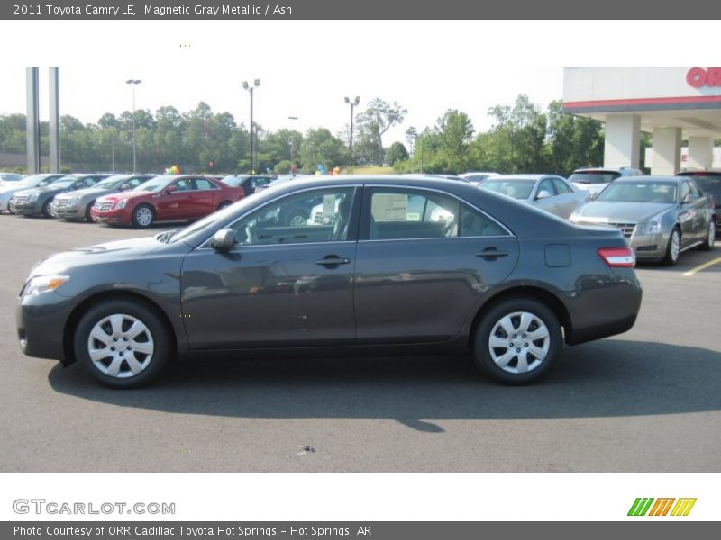 Magnetic Gray Metallic / Ash 2011 Toyota Camry LE