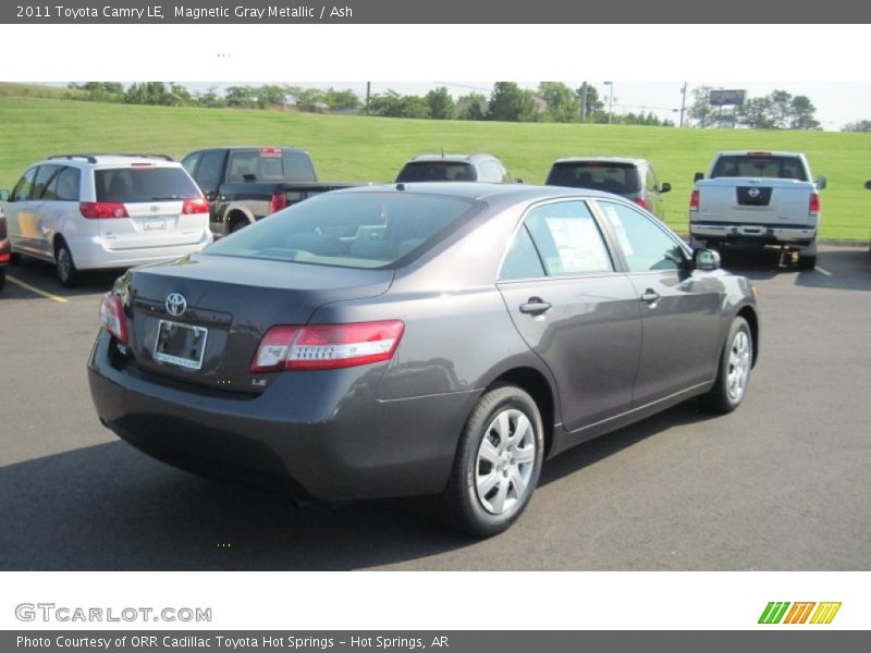 Magnetic Gray Metallic / Ash 2011 Toyota Camry LE