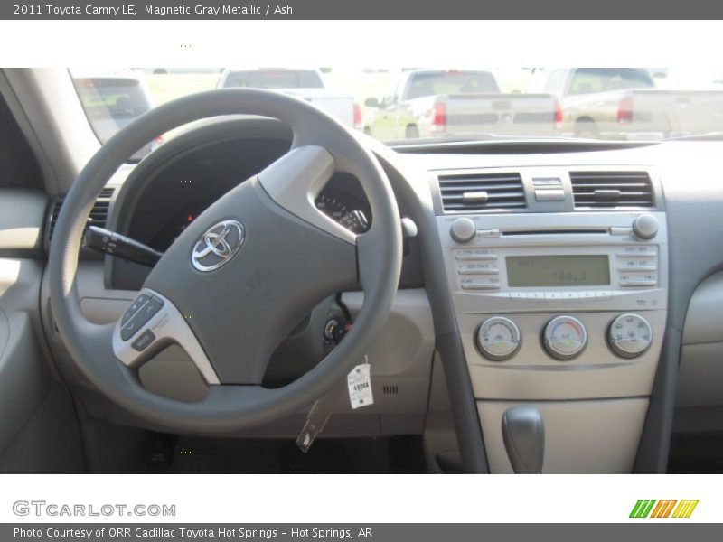 Magnetic Gray Metallic / Ash 2011 Toyota Camry LE