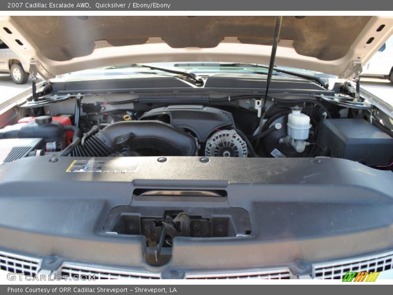 Quicksilver / Ebony/Ebony 2007 Cadillac Escalade AWD