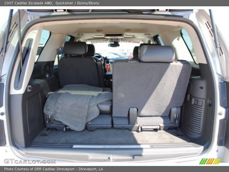 Quicksilver / Ebony/Ebony 2007 Cadillac Escalade AWD