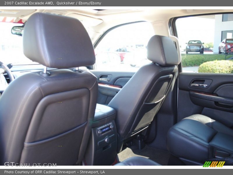 Quicksilver / Ebony/Ebony 2007 Cadillac Escalade AWD