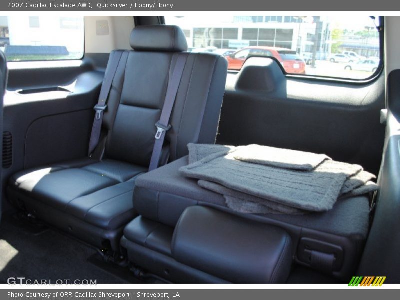 Quicksilver / Ebony/Ebony 2007 Cadillac Escalade AWD