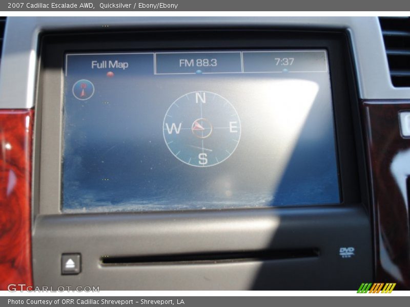 Quicksilver / Ebony/Ebony 2007 Cadillac Escalade AWD