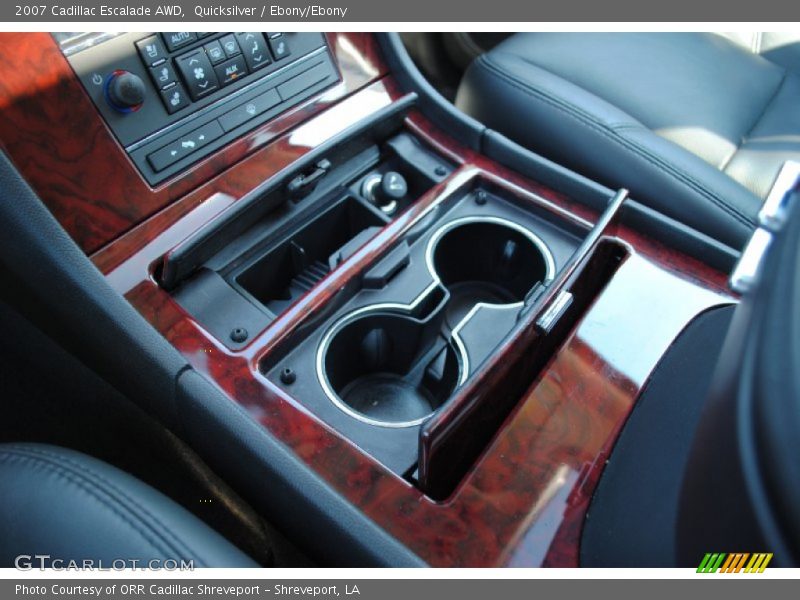 Quicksilver / Ebony/Ebony 2007 Cadillac Escalade AWD