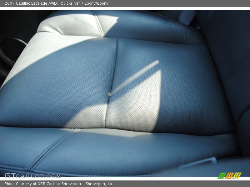 Quicksilver / Ebony/Ebony 2007 Cadillac Escalade AWD