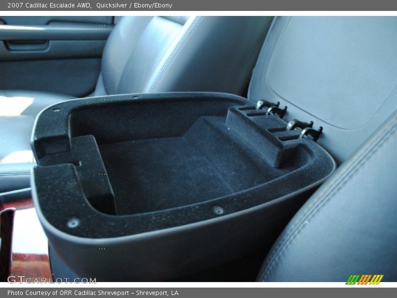Quicksilver / Ebony/Ebony 2007 Cadillac Escalade AWD