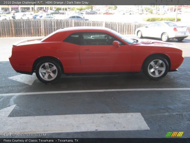 HEMI Orange / Dark Slate Gray 2010 Dodge Challenger R/T