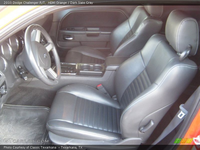 HEMI Orange / Dark Slate Gray 2010 Dodge Challenger R/T