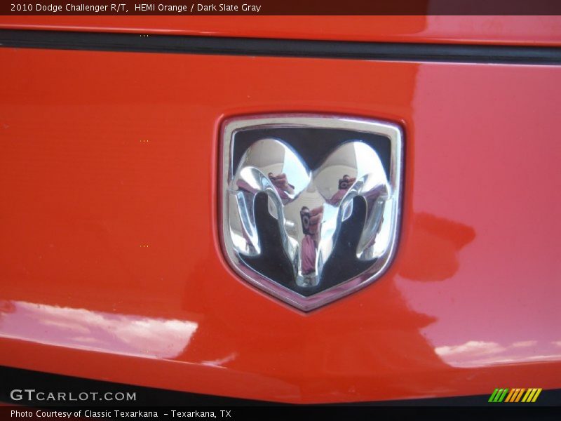 HEMI Orange / Dark Slate Gray 2010 Dodge Challenger R/T
