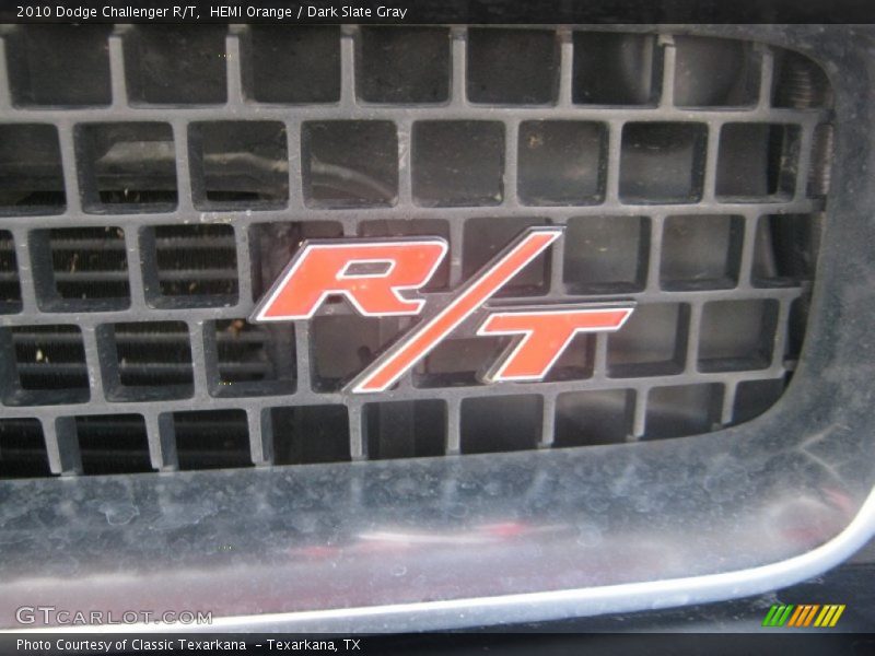 HEMI Orange / Dark Slate Gray 2010 Dodge Challenger R/T