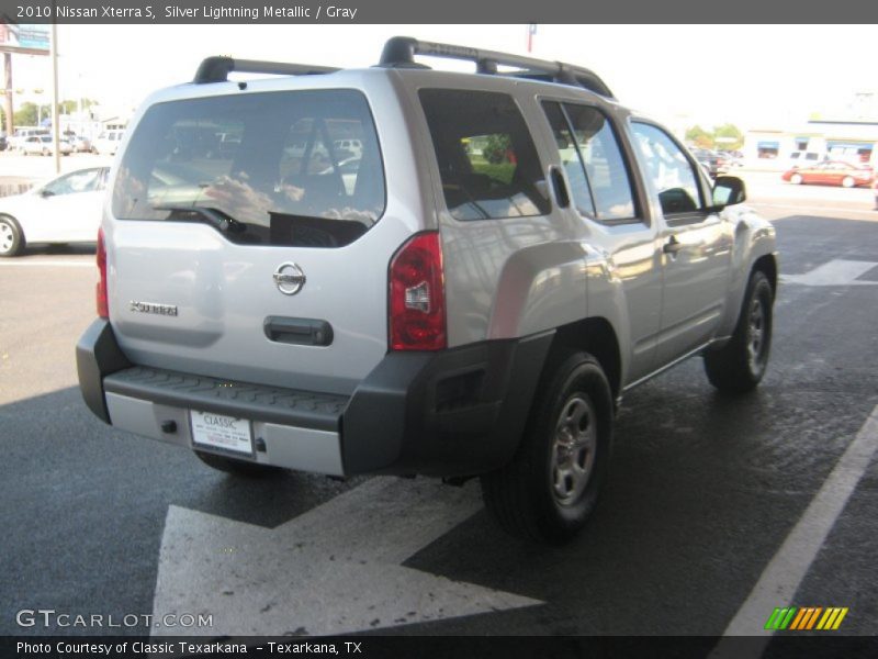 Silver Lightning Metallic / Gray 2010 Nissan Xterra S