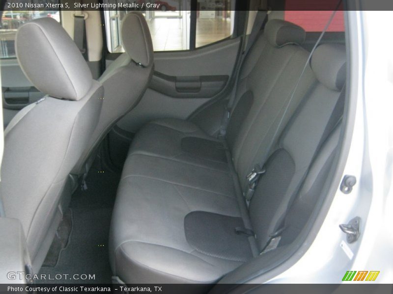 Silver Lightning Metallic / Gray 2010 Nissan Xterra S